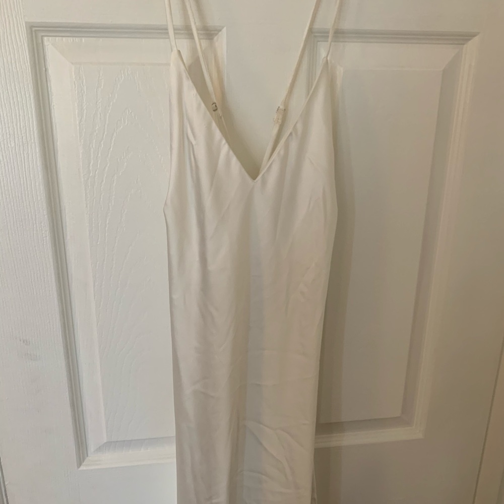 Lulu’s Satin Maxi Wedding Gown